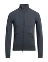 Seventy Sergio Tegon Man Cardigan Midnight Blue Size S Wool, Viscose, Polyamide, Cashmere