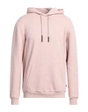 Only & Sons Man Sweatshirt Light Pink Size S Cotton, Polyester