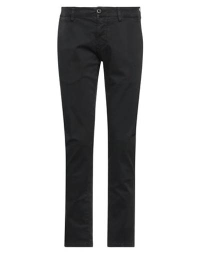 Modfitters Man Pants Black Size 33 Cotton, Elastane In Black