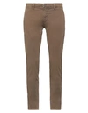Modfitters Man Pants Khaki Size 28 Cotton, Elastane In Beige