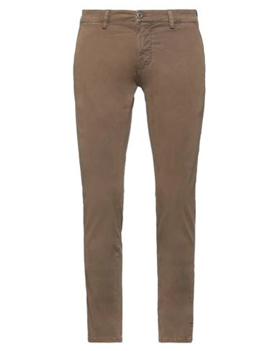 Modfitters Man Pants Khaki Size 30 Cotton, Elastane In Beige