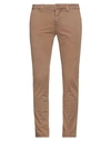 Modfitters Man Pants Light Brown Size 30 Cotton, Elastane In Beige