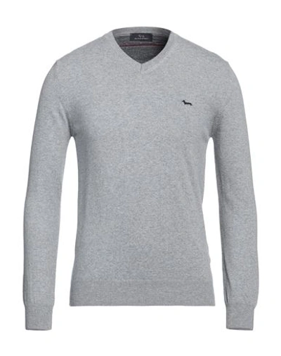 Harmont & Blaine Man Sweater Light Grey Size Xxl Polyamide, Wool, Viscose, Cashmere