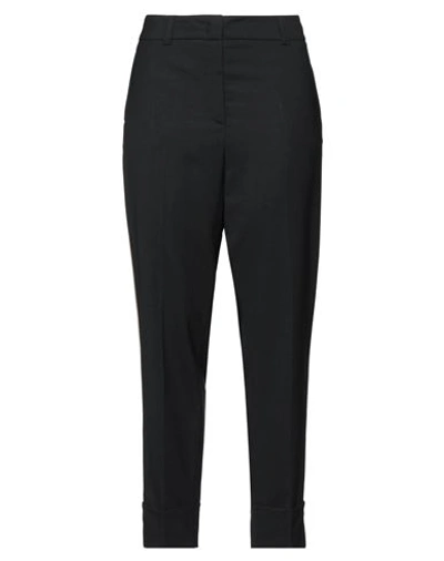 Peserico Woman Pants Steel Grey Size 10 Virgin Wool, Elastane