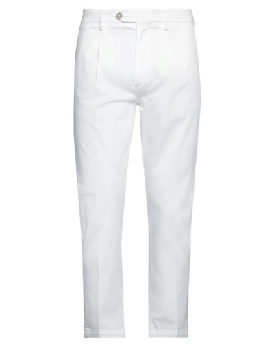 Be Able Man Pants White Size 29 Cotton, Elastane In White