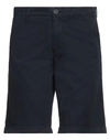 Woolrich Man Shorts & Bermuda Shorts Navy Blue Size 31 Cotton