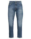 BE ABLE BE ABLE MAN JEANS BLUE SIZE 35 COTTON, ELASTANE