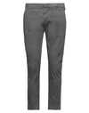 Entre Amis Man Pants Steel Grey Size 32 Cotton, Polyurethane, Elastane, Viscose