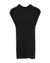 Vanessa Scott Woman Sweater Black Size M Synthetic Fibers, Virgin Wool, Mohair Wool, Alpaca Wool