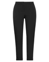 19.70 Nineteen Seventy Woman Pants Black Size 4 Polyester, Elastane