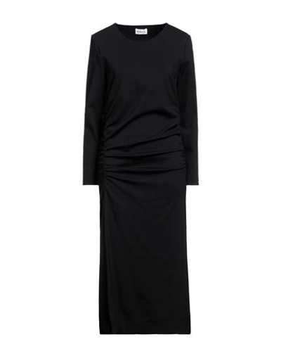 P.a.r.o.s.h P. A.r. O.s. H. Woman Midi Dress Black Size M Polyamide, Elastane