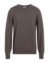 Paolo Pecora Man Sweater Dove Grey Size Xxl Virgin Wool In Grey
