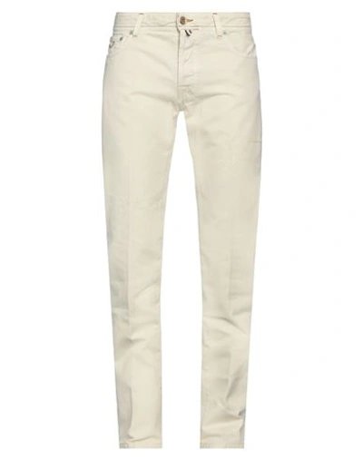 Jacob Cohёn Man Pants Beige Size 38 Lyocell, Cotton, Elastane In Beige