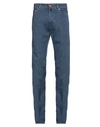 Jacob Cohёn Man Pants Slate Blue Size 31 Cotton
