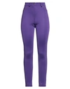 M Missoni Woman Pants Purple Size 4 Viscose, Polyamide, Elastane