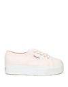 Superga Woman Sneakers Light Pink Size 9.5 Textile Fibers