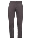 Tela Cotton Man Pants Lead Size 28 Cotton, Elastane In Grey
