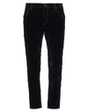 Dolce & Gabbana Man Pants Midnight Blue Size 30 Cotton, Elastane, Viscose