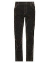 Dolce & Gabbana Man Pants Military Green Size 38 Cotton, Elastane, Viscose In Green