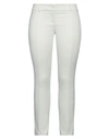 Patrizia Pepe Woman Jeans Off White Size 27 Cotton In Off White