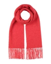 Jucca Woman Scarf Red Size - Alpaca Wool, Polyamide In Red