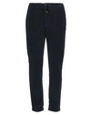 Cruna Man Pants Navy Blue Size 40 Cotton, Elastane