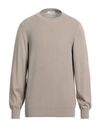 Alpha Studio Man Sweater Dove Grey Size Xxl Cotton