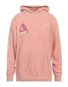 Lc23 Man Sweatshirt Pastel Pink Size Xl Polyester