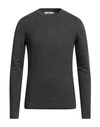 Dooa Man Sweater Lead Size L Viscose, Nylon In Grey