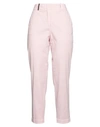 Peserico Woman Pants Pink Size 10 Cotton, Elastane