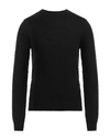 Sseinse Man Sweater Black Size Xxl Acrylic, Wool
