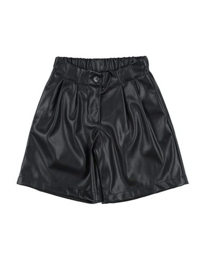 Dixie Babies'  Toddler Girl Shorts & Bermuda Shorts Black Size 6 Polyester, Polyurethane