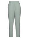 Momoní Woman Pants Light Green Size 8 Viscose, Linen In Green