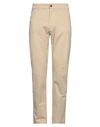 Liu •jo Man Man Pants Beige Size 42 Linen, Cotton, Elastane In Beige