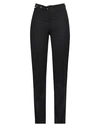 Ow Collection Woman Pants Black Size Xl Polyester, Viscose, Elastane In Black