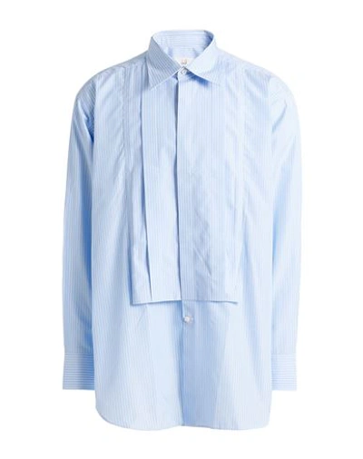 Dunhill Man Shirt Sky Blue Size 17 Cotton
