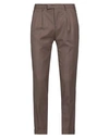 Pt Torino Man Pants Brown Size 32 Virgin Wool, Elastane