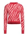 Weili Zheng Woman Sweater Coral Size Xs Nylon, Wool, Mohair Wool In Red