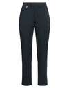 Lorena Antoniazzi Woman Pants Navy Size 16 Cotton, Elastane, Polyester In Navy Blue