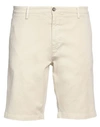Alley Docks 963 Man Shorts & Bermuda Shorts Beige Size 38 Cotton, Elastane