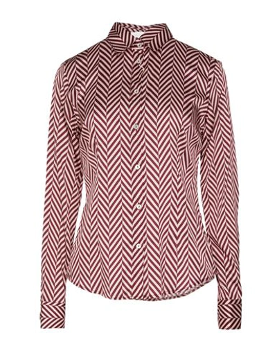Camicettasnob Woman Shirt Light Pink Size 6 Viscose, Silk, Elastane