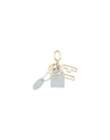 Furla Venus Keyring Arch Woman Key Ring Sky Blue Size - Metal, Soft Leather