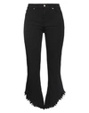 Twenty Easy By Kaos Woman Denim Pants Black Size 27 Cotton, Elastane
