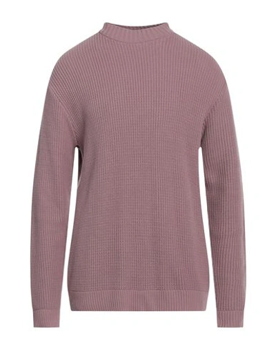 Stilosophy Man Sweater Antique Rose Size S Acrylic, Wool In Pink