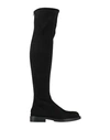 Guglielmo Rotta Woman Knee Boots Black Size 8 Soft Leather