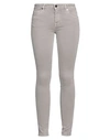 Tramarossa Woman Jeans Khaki Size 27 Cotton, Polyester, Elastane In Beige