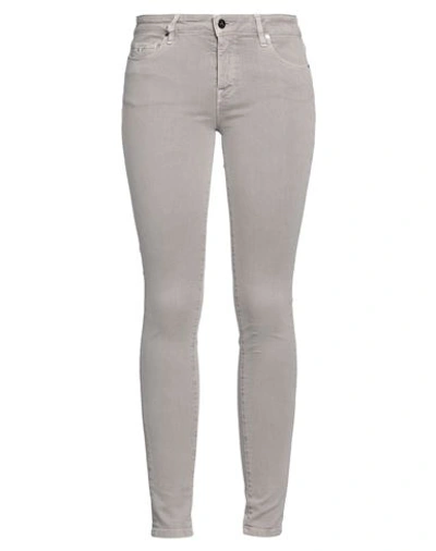 Tramarossa Woman Jeans Khaki Size 26 Cotton, Polyester, Elastane In Beige