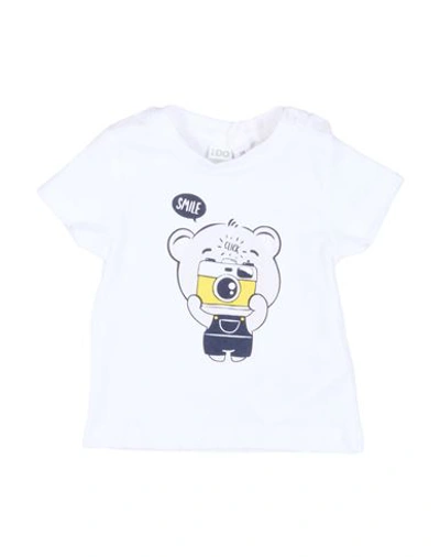 Ido By Miniconf Babies'  Newborn Boy T-shirt White Size 3 Cotton