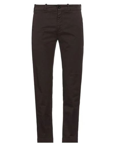 Department Five Department 5 Man Pants Chocolate Brown Size 31 Cotton, Elastane