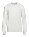 Paolo Pecora Man Sweater White Size L Virgin Wool In White